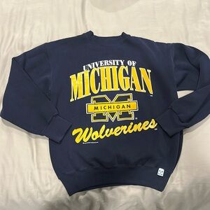 Vintage University of Michigan sweatshirt